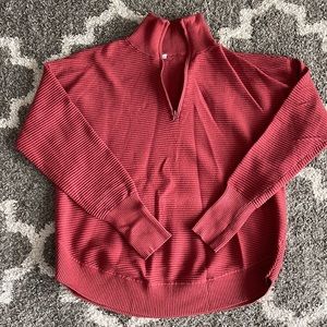 2/$15 Rust quarter zip pullover